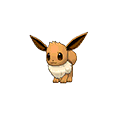 Eevee w grze Omega Ruby / Alpha Sapphire