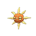 Solrock w grze Omega Ruby / Alpha Sapphire