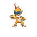 Monferno w grze Omega Ruby / Alpha Sapphire