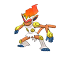 Infernape w grze Omega Ruby / Alpha Sapphire