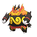 Emboar w grze Omega Ruby / Alpha Sapphire