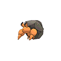 Dwebble w grze Omega Ruby / Alpha Sapphire
