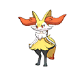 Braixen w grze Omega Ruby / Alpha Sapphire