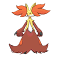 Delphox w grze Omega Ruby / Alpha Sapphire