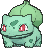 Bulbasaur w grze Pokemon X