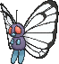 Butterfree w grze Pokemon X