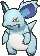 Nidorina w grze Pokemon X