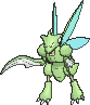 Scyther w grze Pokemon X