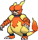 Magmar w grze Pokemon X