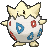 Togepi w grze Pokemon X
