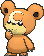 Teddiursa w grze X / Y
