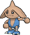 Hitmontop w grze X / Y