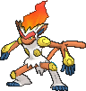 Infernape w grze X / Y