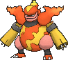 Magmortar w grze X / Y