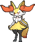 Braixen w grze X / Y