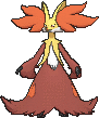 Delphox w grze X / Y