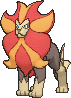 Pyroar w grze X / Y