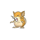 Raticate w grze Pokemon Ultra Moon