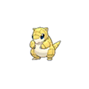 Sandshrew w grze Ultra Sun / Ultra Moon
