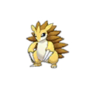 Sandslash w grze Ultra Sun / Ultra Moon