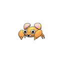 Paras w grze Pokemon Moon