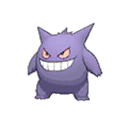 Gengar w grze Pokemon Moon