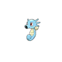 Horsea w grze Pokemon Moon