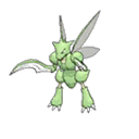 Scyther w grze Pokemon Moon