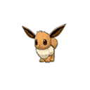 Eevee w grze Pokemon Moon