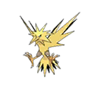 Zapdos w grze Pokemon Ultra Moon