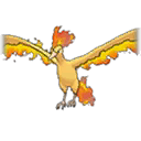 Moltres w grze Pokemon Ultra Moon