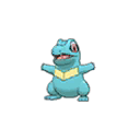 Totodile w grze Pokemon Moon