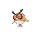 Hoothoot w grze Pokemon Ultra Moon