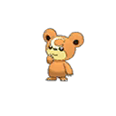 Teddiursa w grze Ultra Sun / Ultra Moon