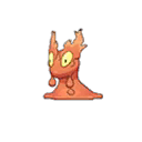 Slugma w grze Ultra Sun / Ultra Moon