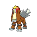 Entei w grze Ultra Sun / Ultra Moon