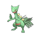 Sceptile w grze Ultra Sun / Ultra Moon