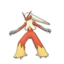 Blaziken w grze Ultra Sun / Ultra Moon