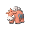 Camerupt w grze Ultra Sun / Ultra Moon