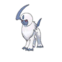 Absol w grze Pokemon Moon