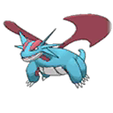 Salamence w grze Pokemon Moon