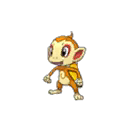 Chimchar w grze Ultra Sun / Ultra Moon