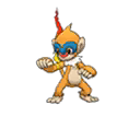 Monferno w grze Ultra Sun / Ultra Moon