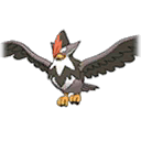 Staraptor w grze Ultra Sun / Ultra Moon