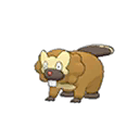 Bibarel w grze Ultra Sun / Ultra Moon