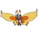 Mothim w grze Ultra Sun / Ultra Moon
