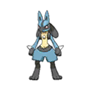 Lucario w grze Ultra Sun / Ultra Moon