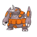 Rhyperior w grze Ultra Sun / Ultra Moon