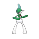 Gallade w grze Ultra Sun / Ultra Moon