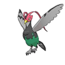 Unfezant w grze Ultra Sun / Ultra Moon